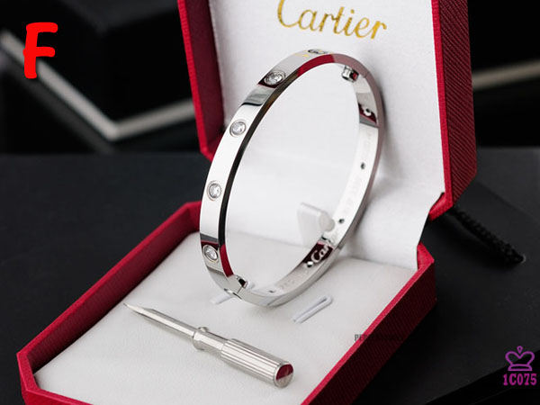 High Quality Cartier Love Bracelet With Silver Stones  E351B40CC931