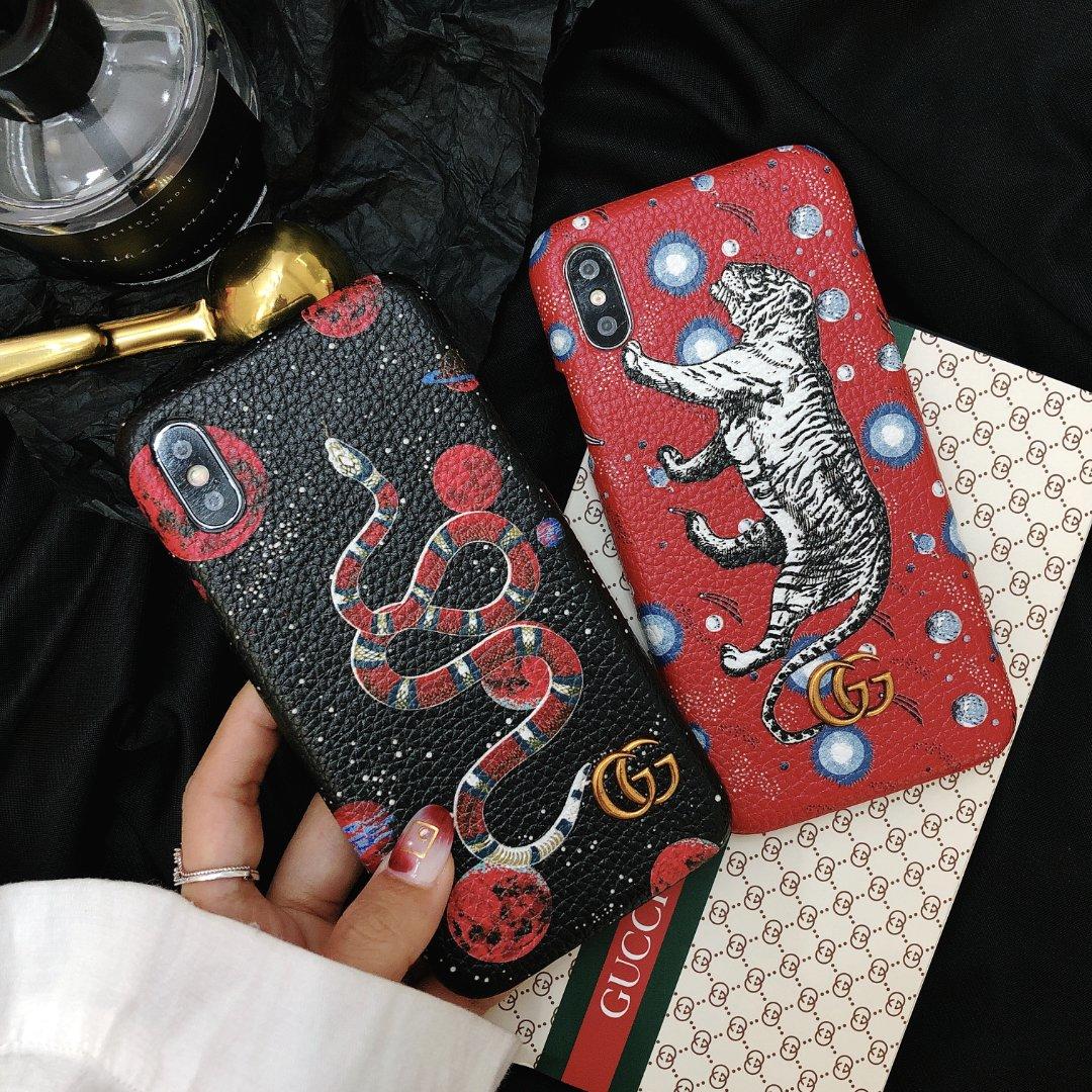 Gucci iphone6-7-8-plus-X Cell prefect phone case ASS01072