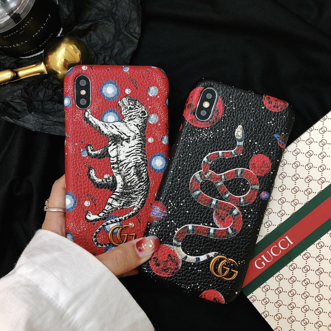 Gucci iphone6-7-8-plus-X Cell prefect phone case ASS01072