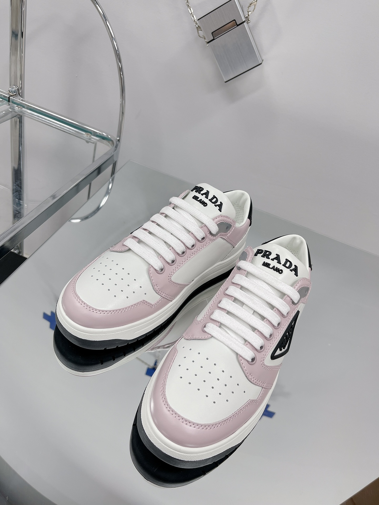 New arrival PRADA Sneakers with white