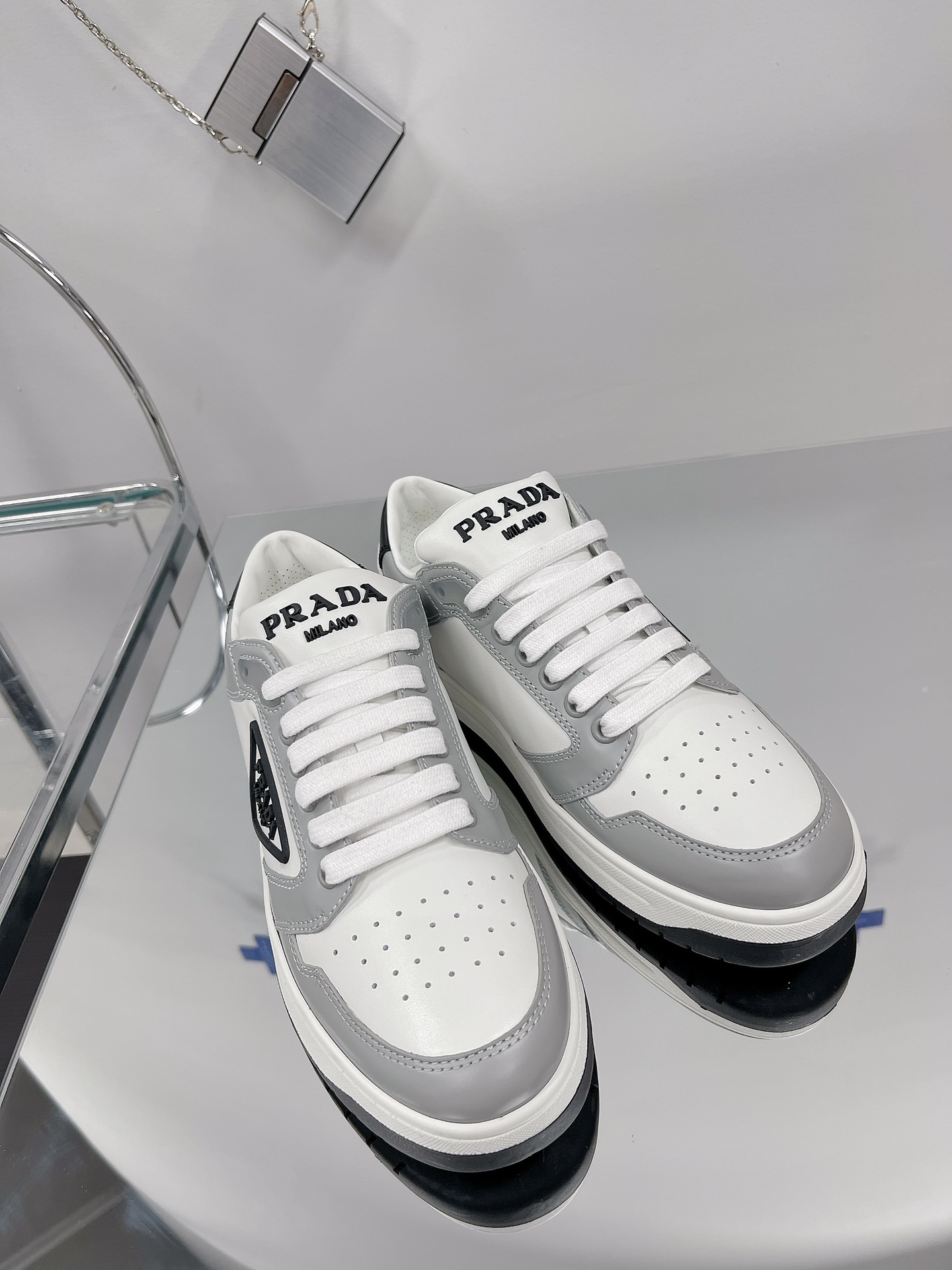 New arrival PRADA Sneakers with white