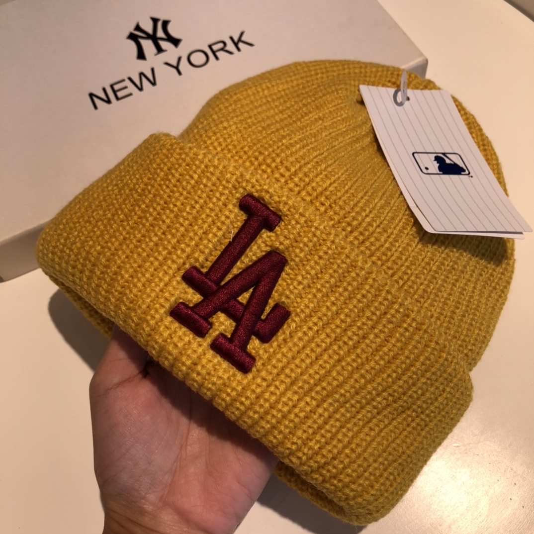 NY Hat in Yellow
