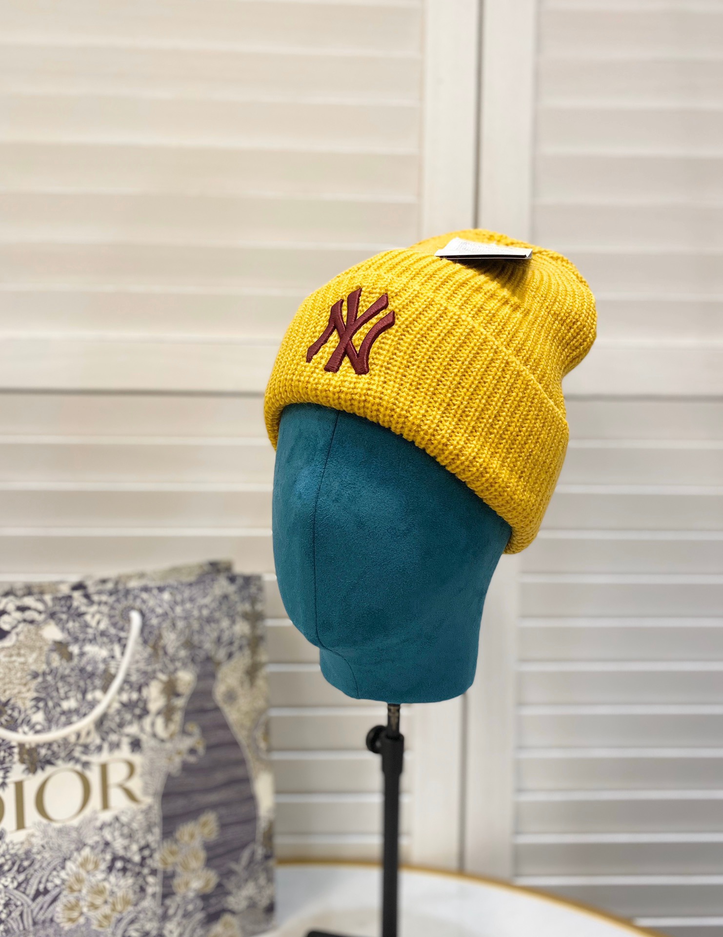 NY Hat in Yellow