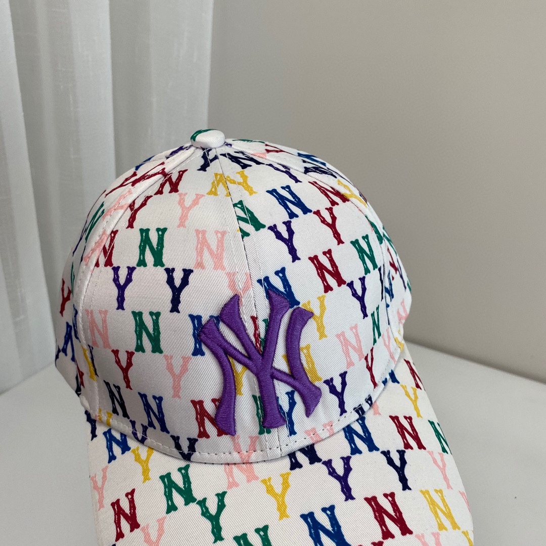 NY Hat in White