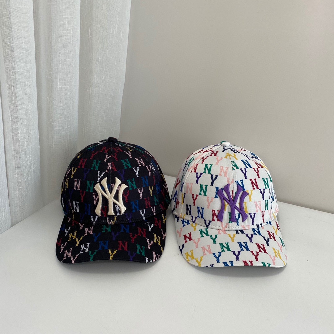 NY Hat in White