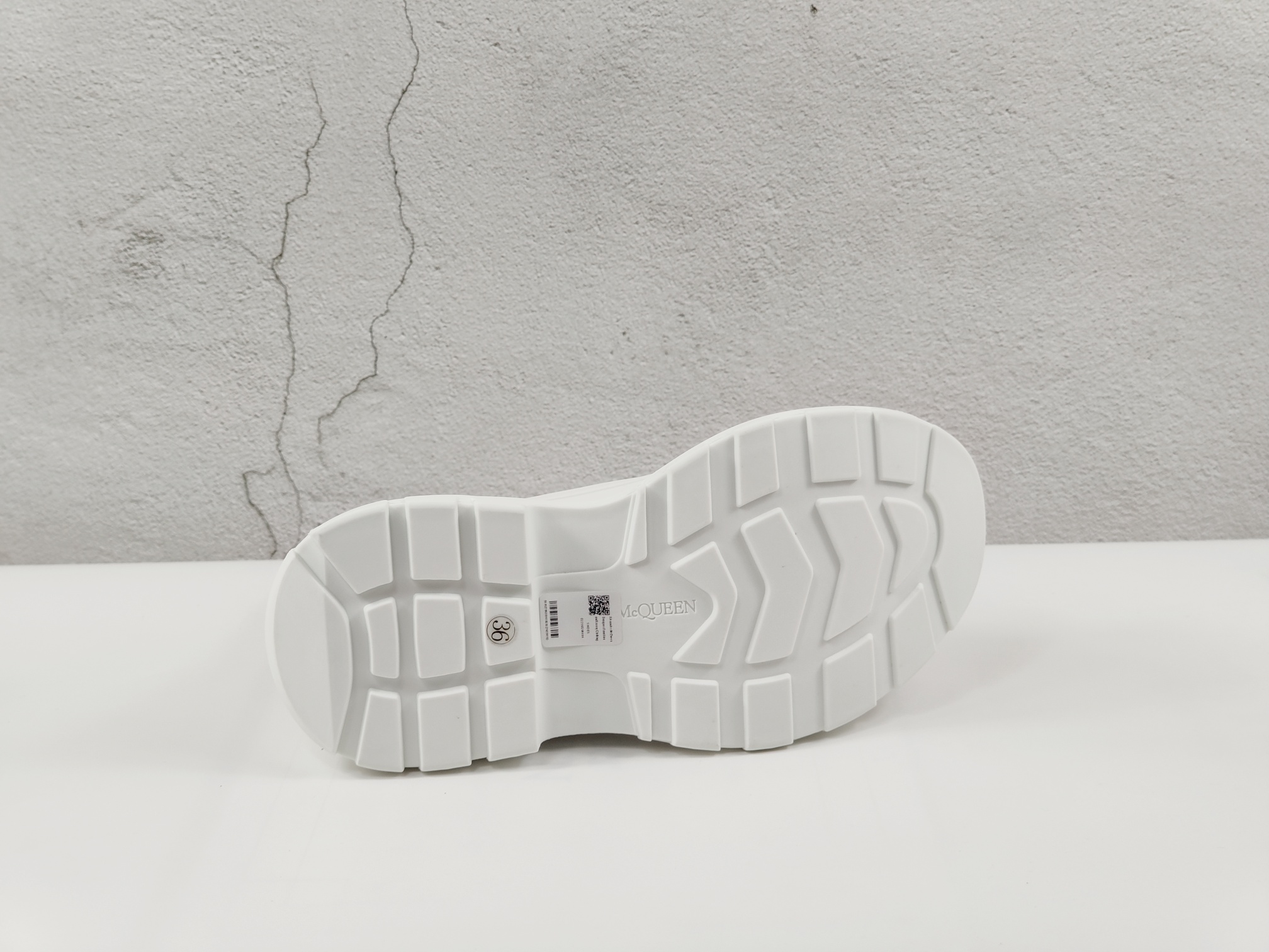 MCQ Sneaker Tread Slick Boot in White