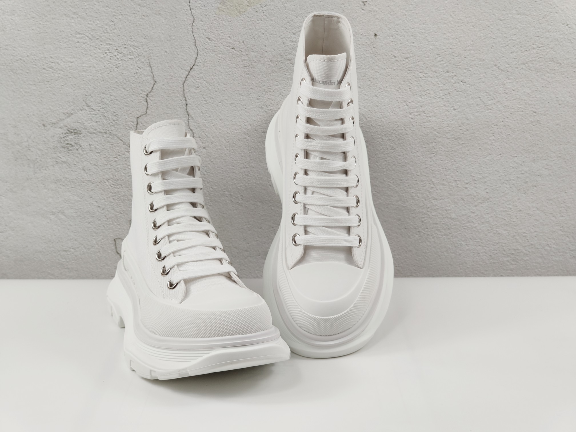 MCQ Sneaker Tread Slick Boot in White