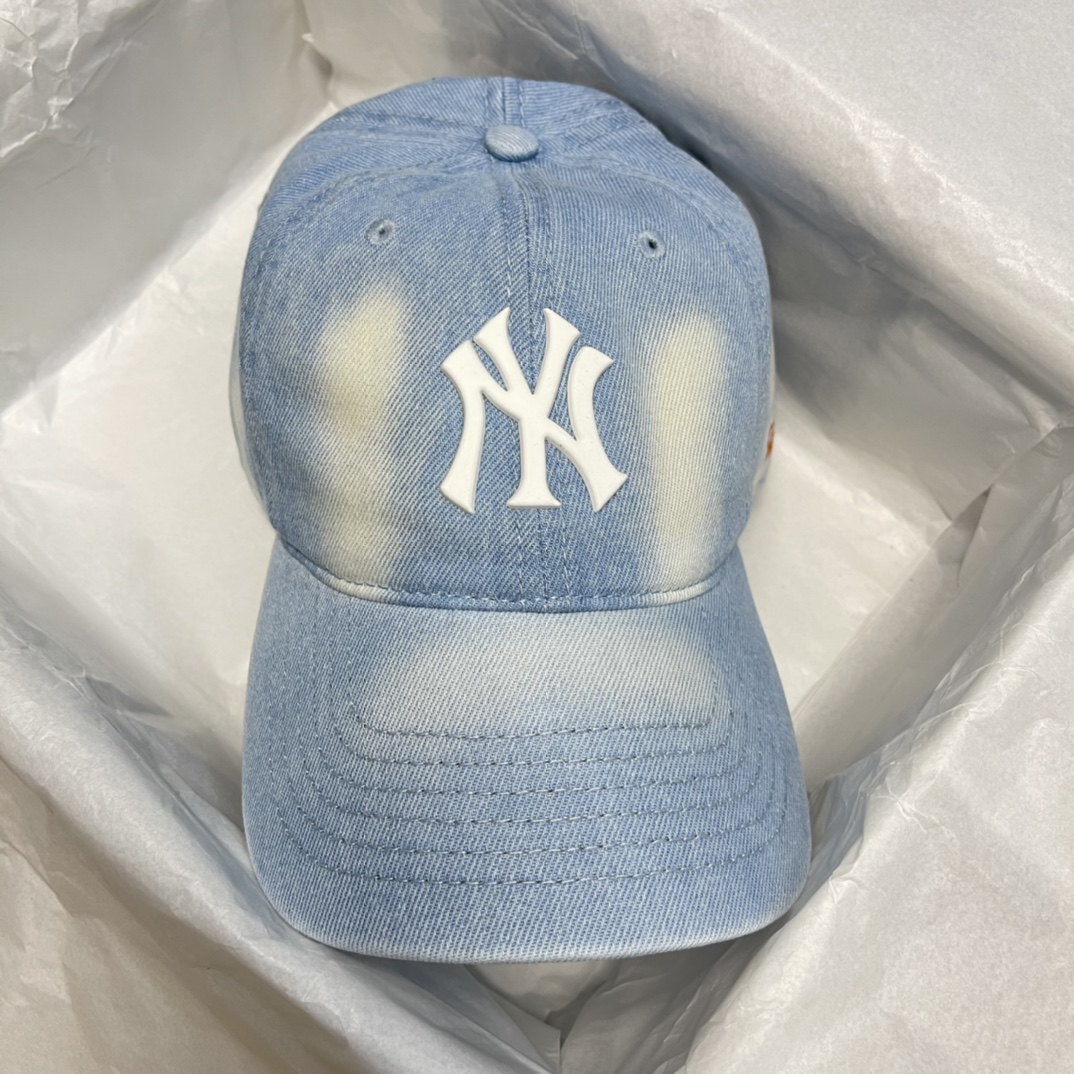 NY Hat in Wathet