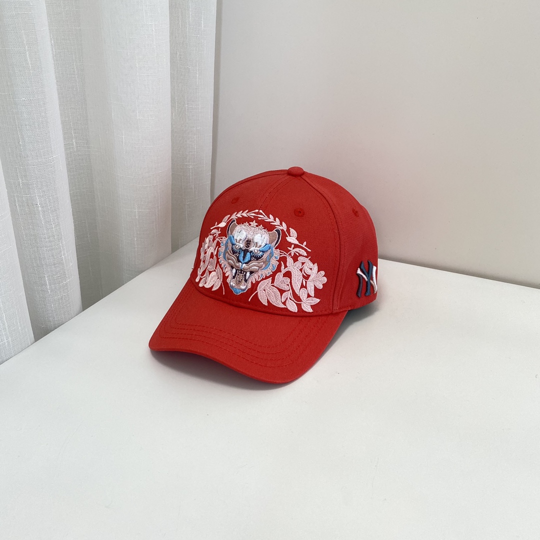 NY Hat in Red