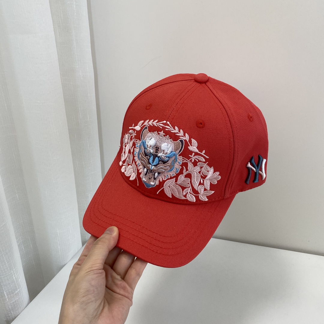 NY Hat in Red