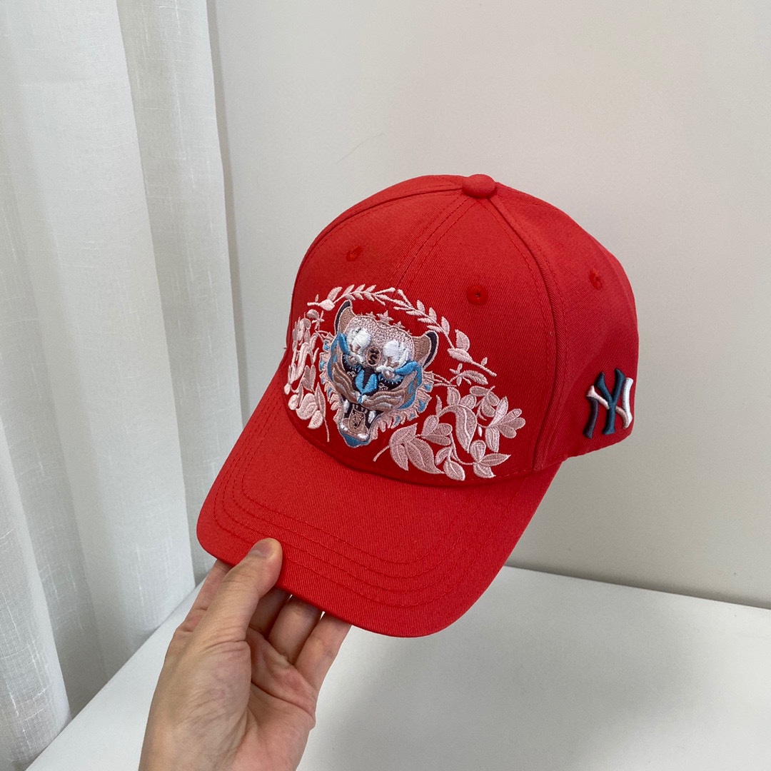 NY Hat in Red