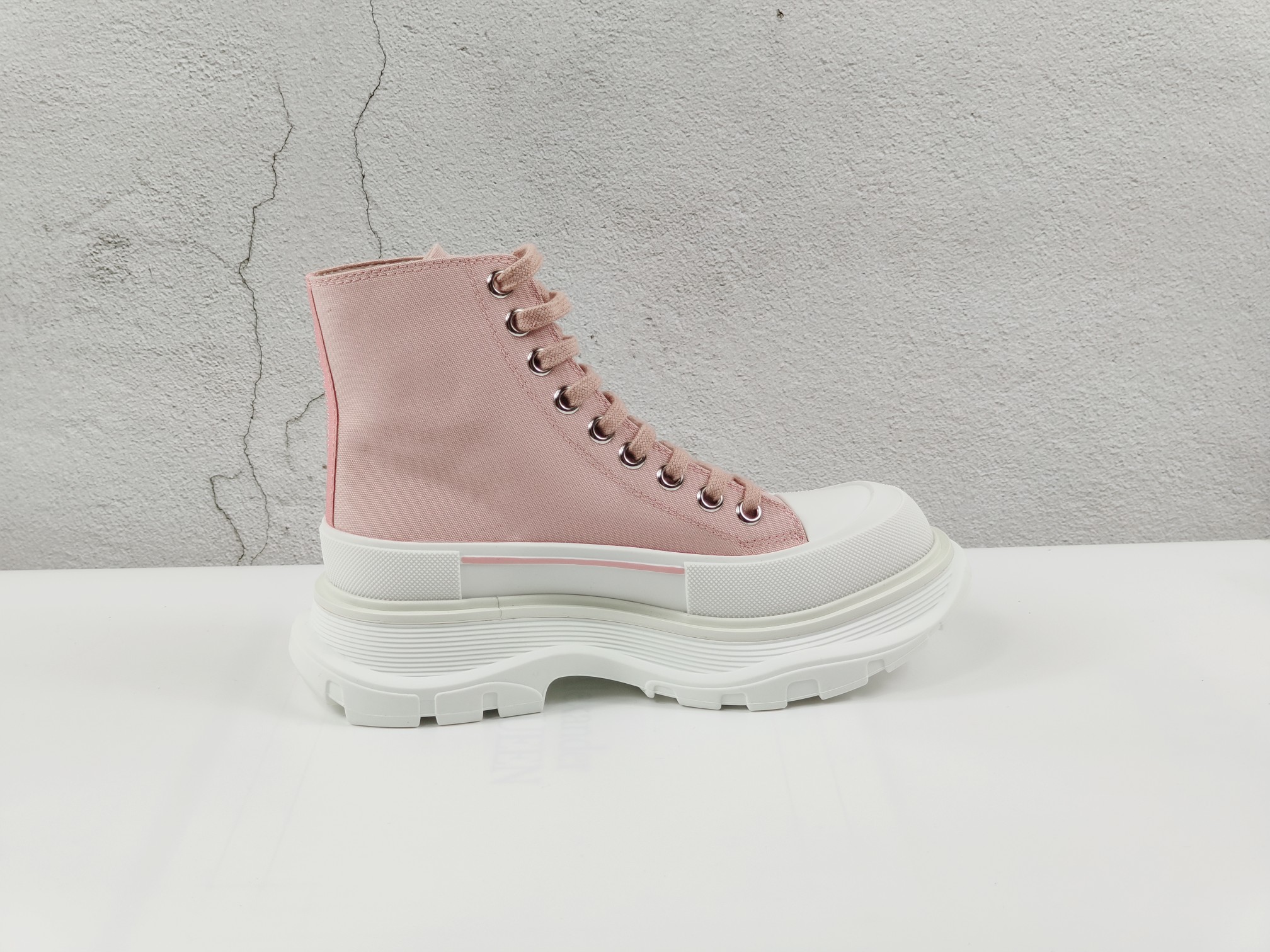 MCQ Sneaker Tread Slick Boot in Pink