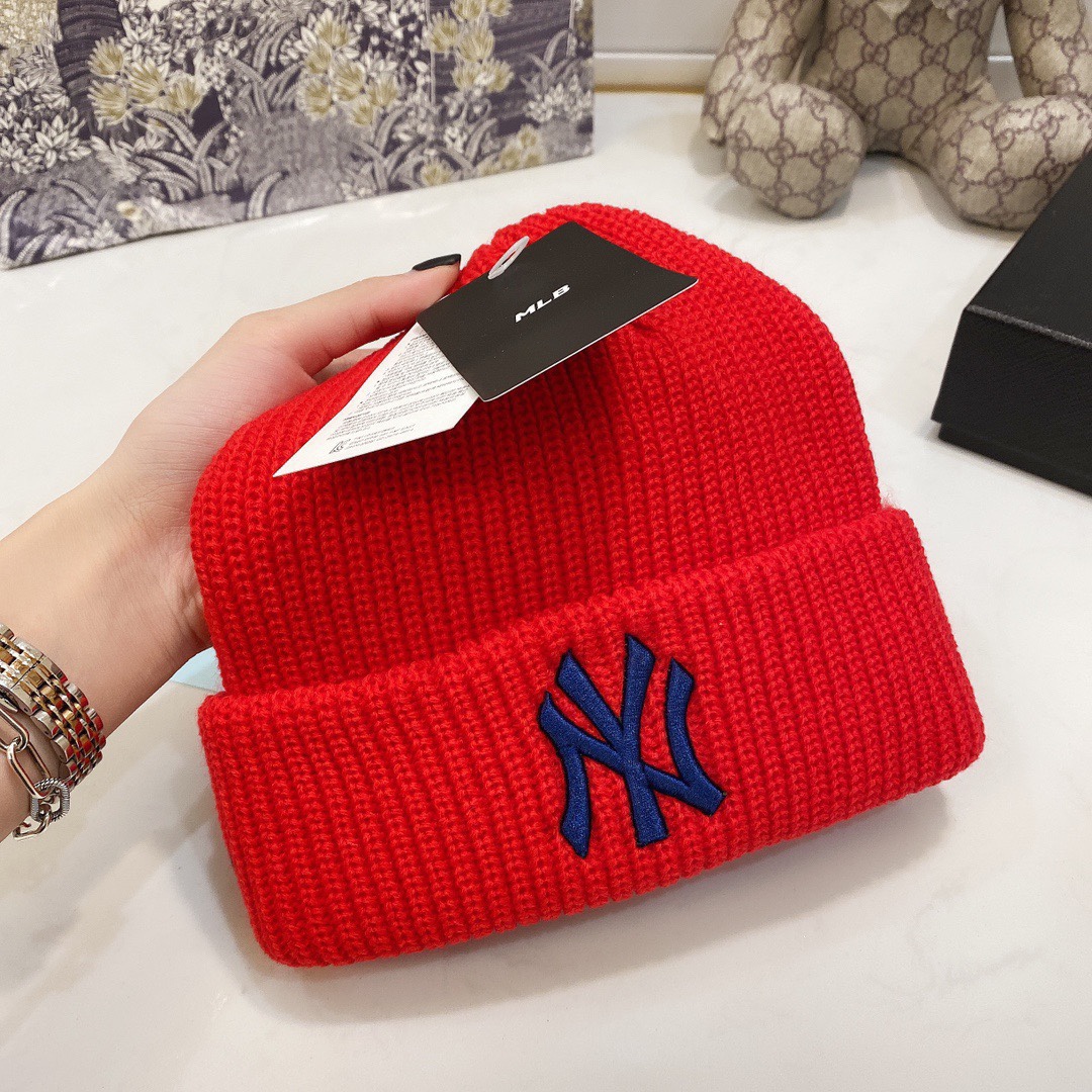 NY Hat in Red