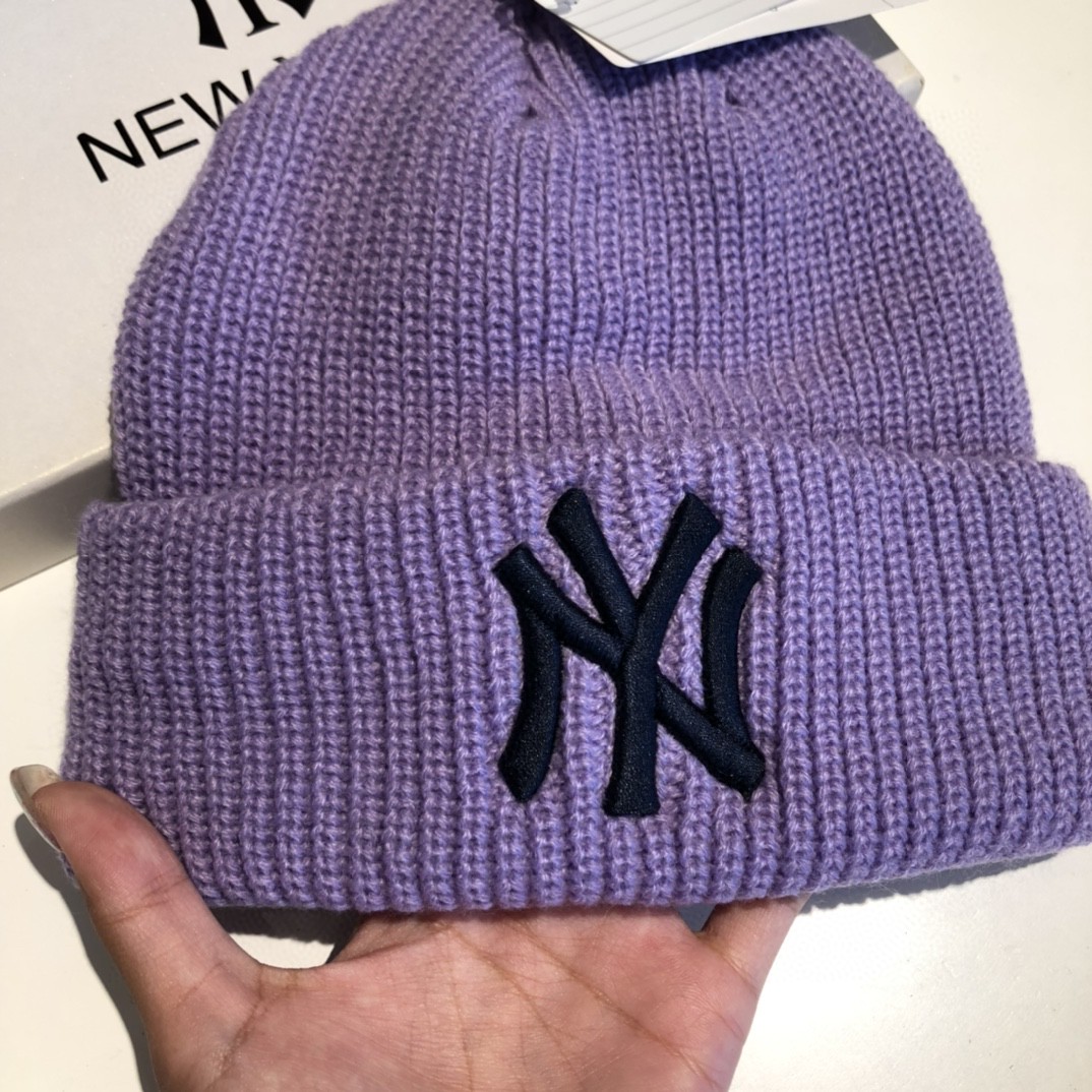 NY Hat in Purple