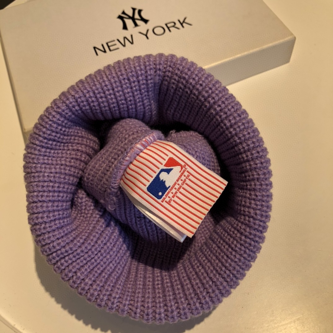 NY Hat in Purple