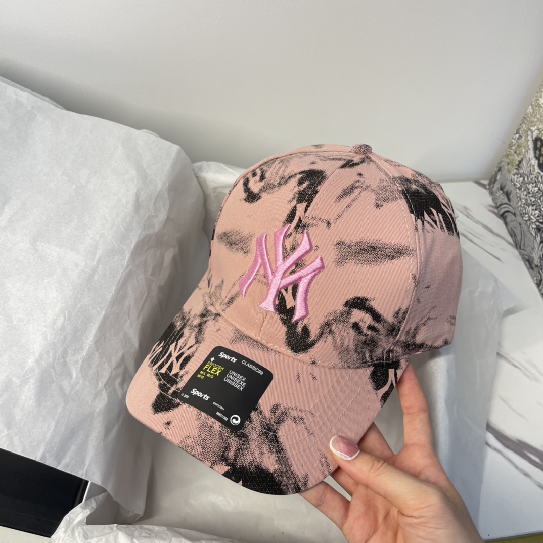 NY Hat in Pink