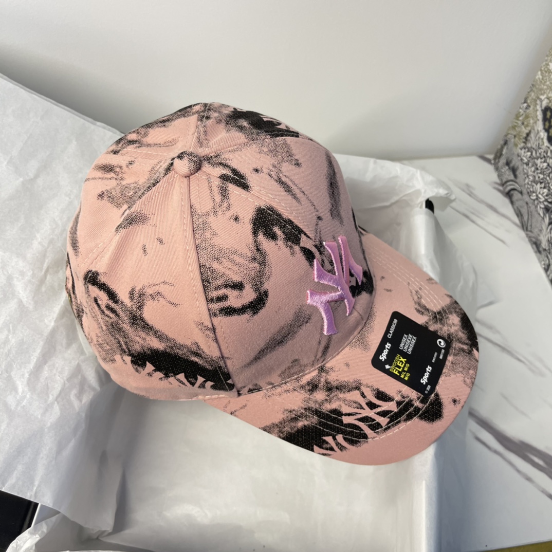 NY Hat in Pink