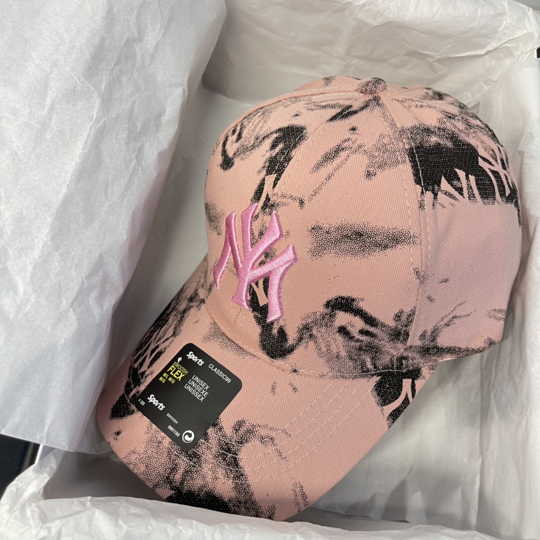 NY Hat in Pink