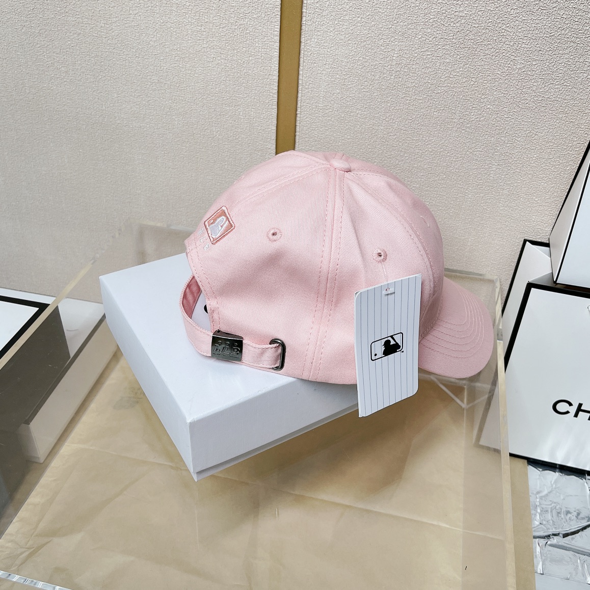 NY Hat in Pink