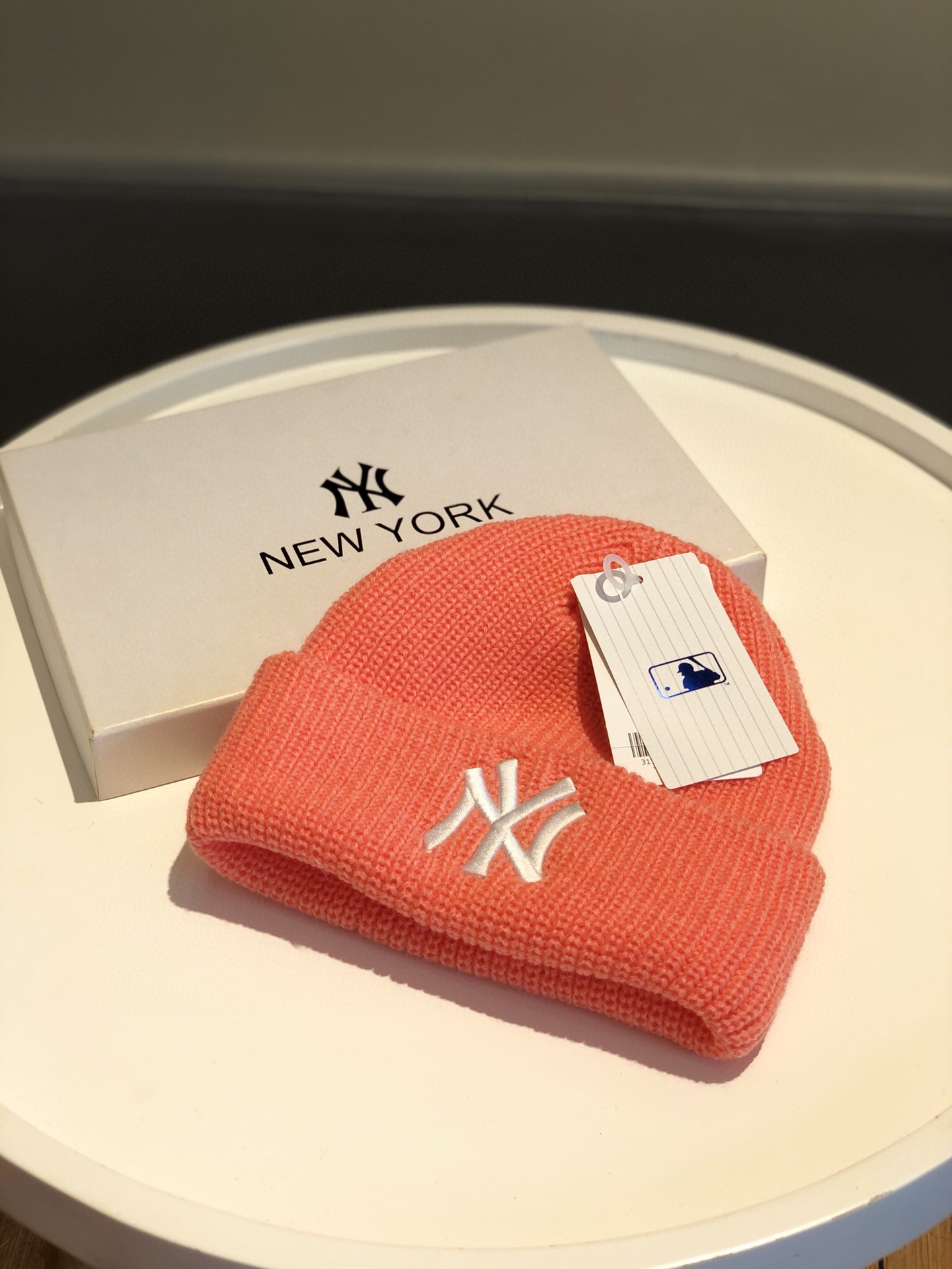 NY Hat in Orange