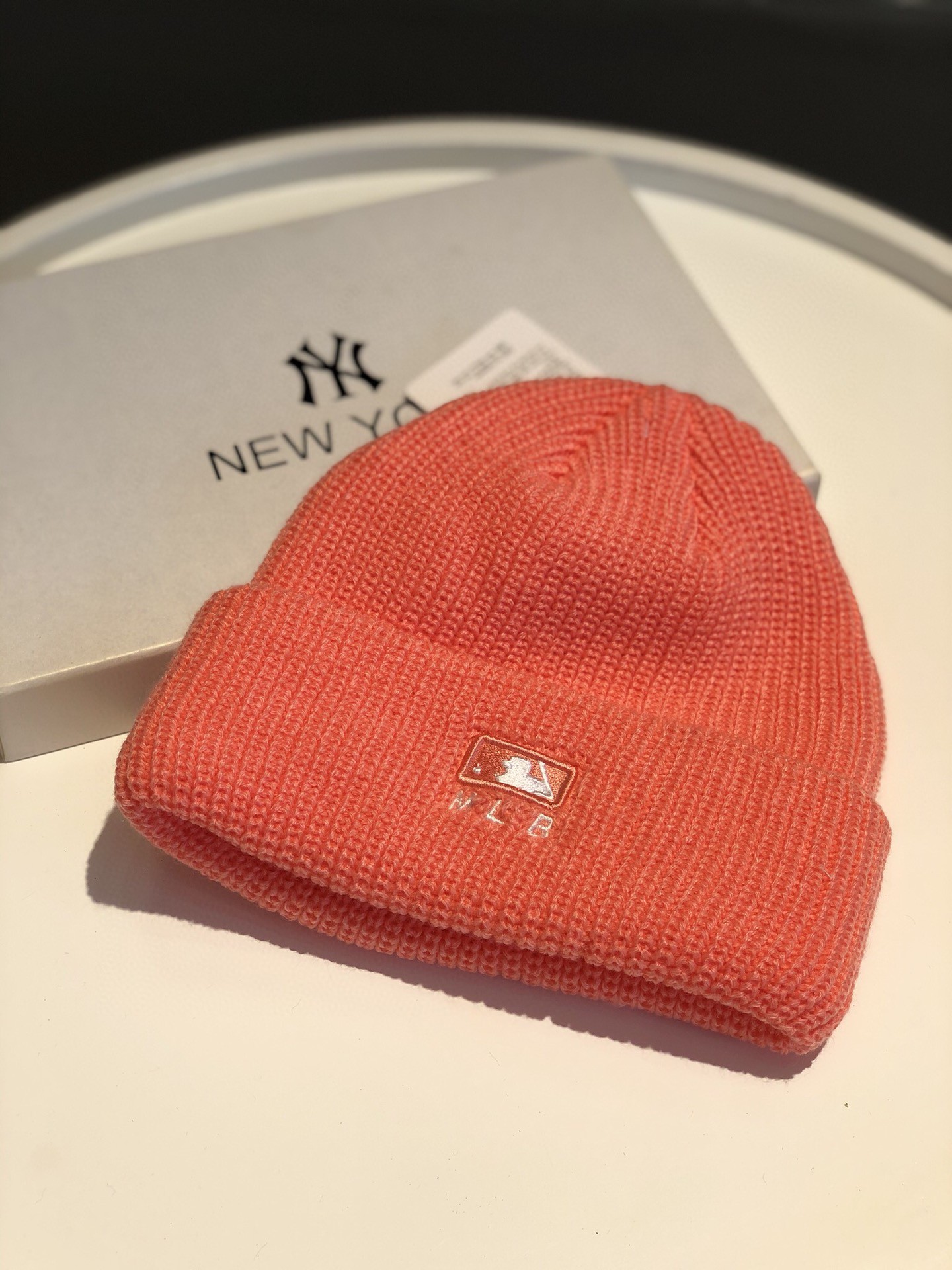 NY Hat in Orange