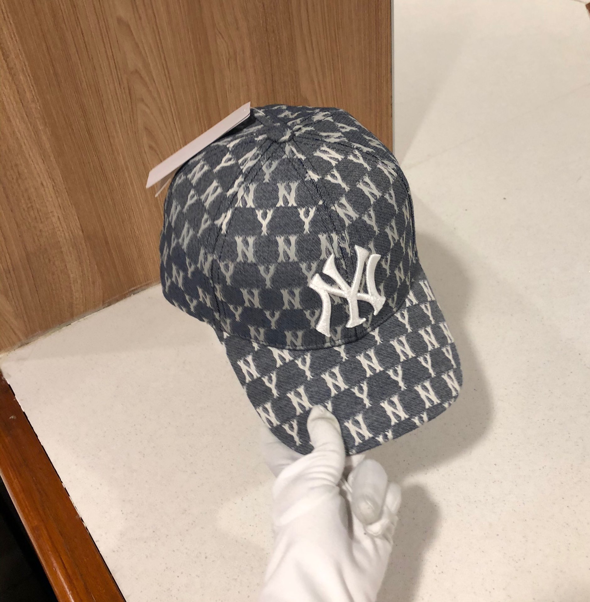 NY Hat in Grey