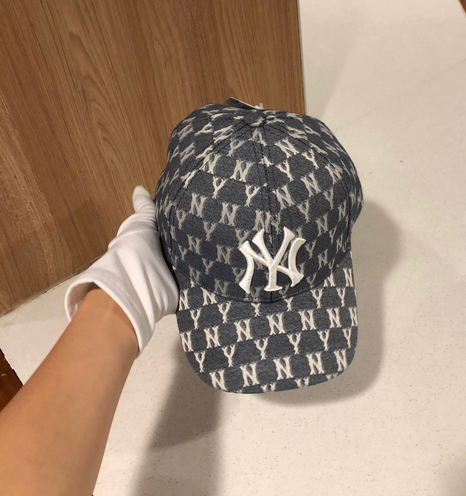 NY Hat in Grey