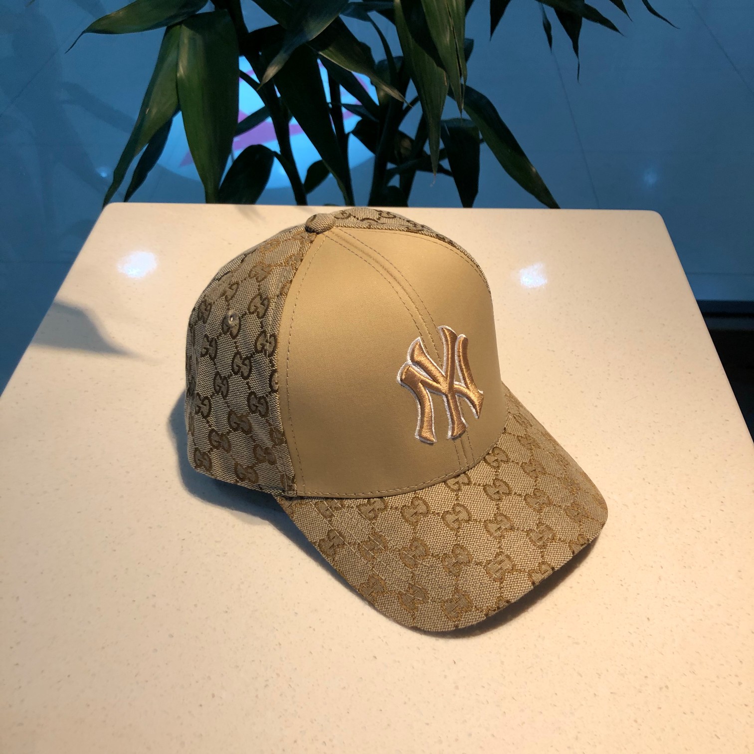 NY Hat in Coffee