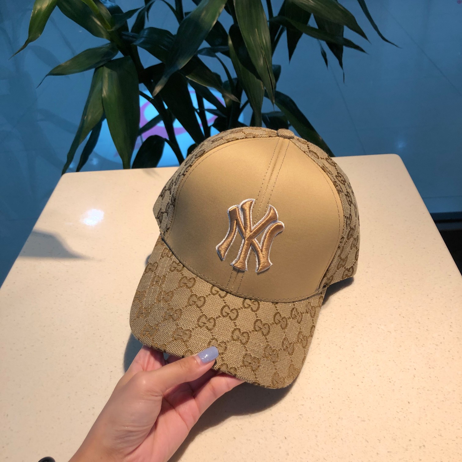 NY Hat in Coffee