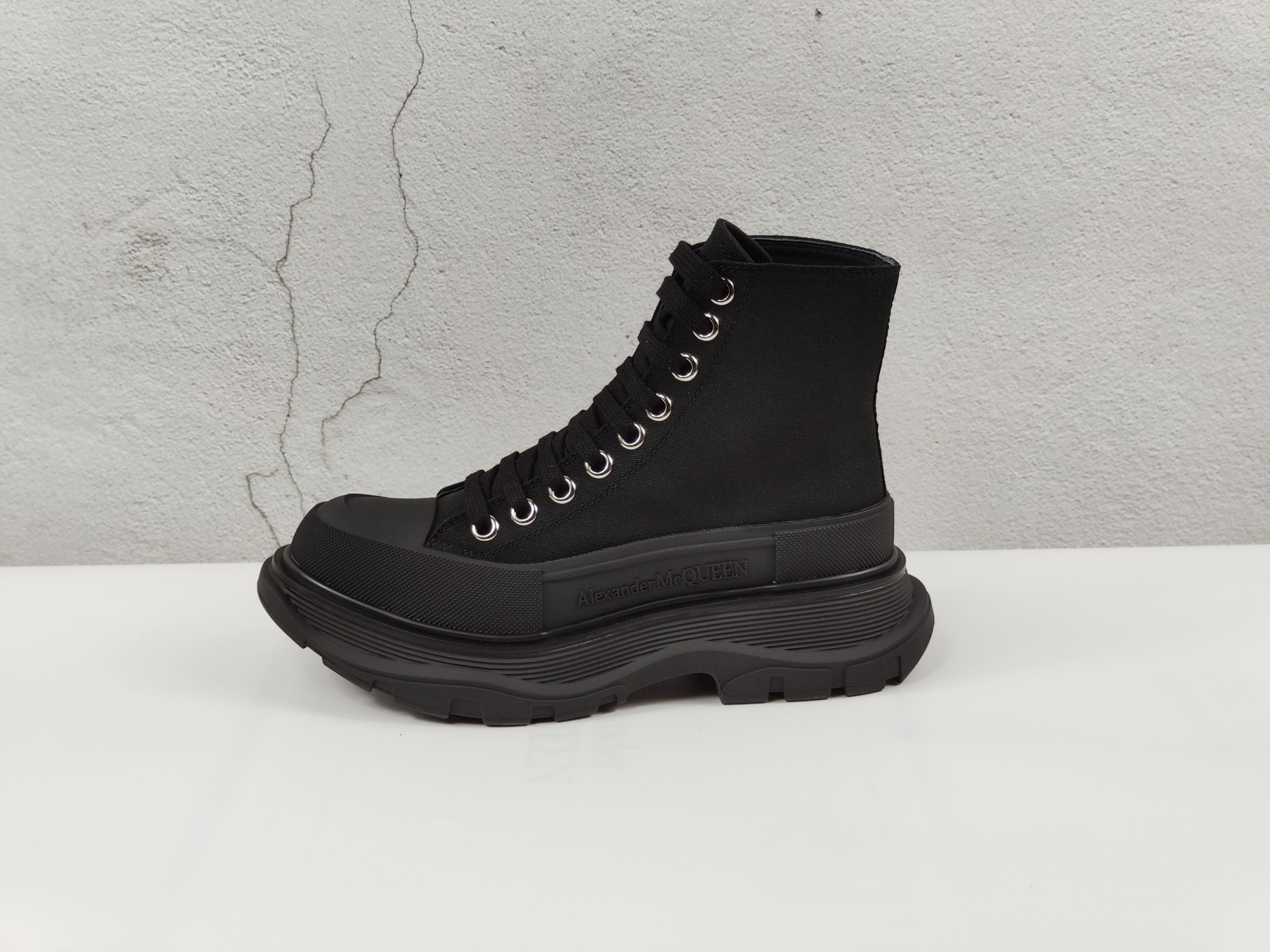 MCQ Sneaker Tread Slick Boot in Black with Sole