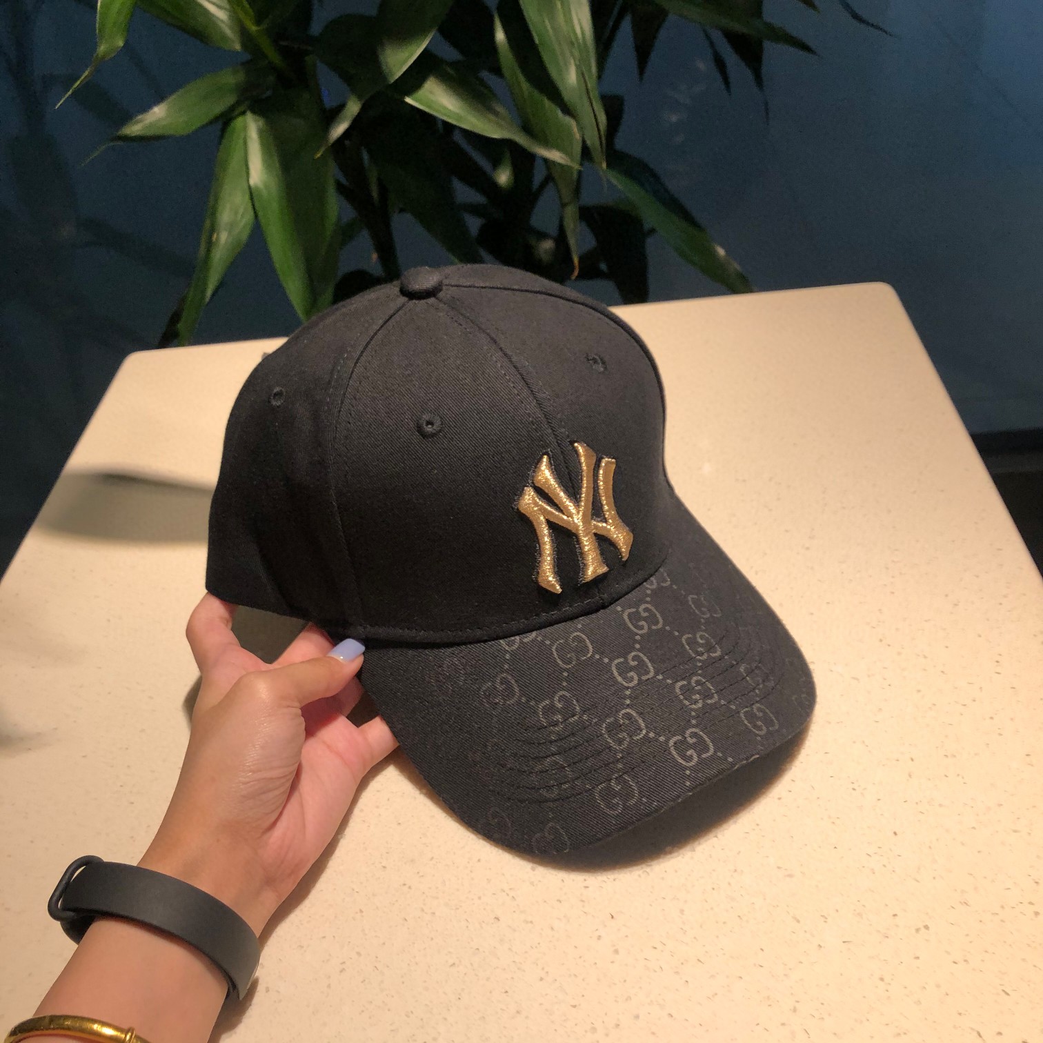 NY Hat in Brown