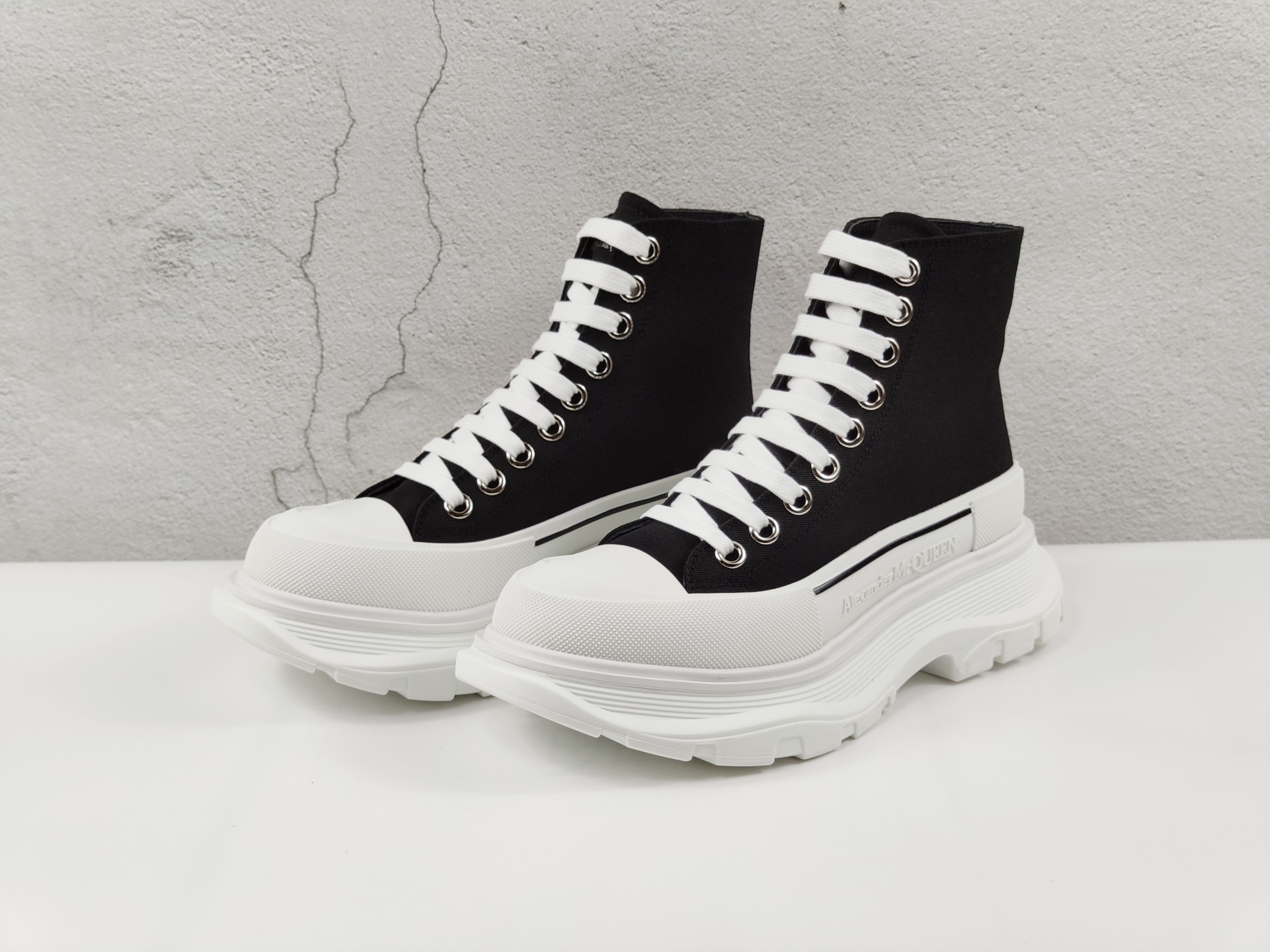 MCQ Sneaker Tread Slick Boot in Black