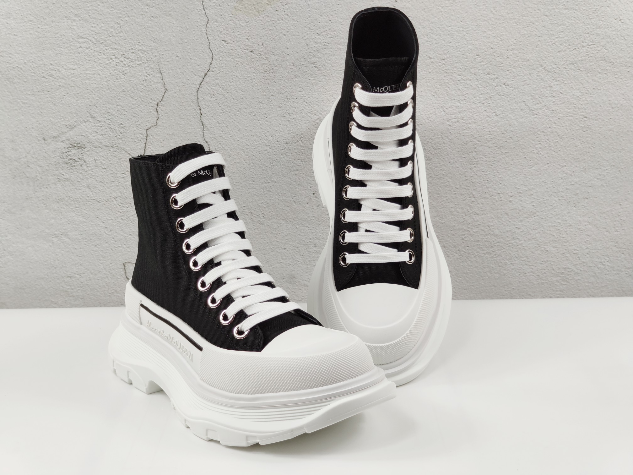 MCQ Sneaker Tread Slick Boot in Black
