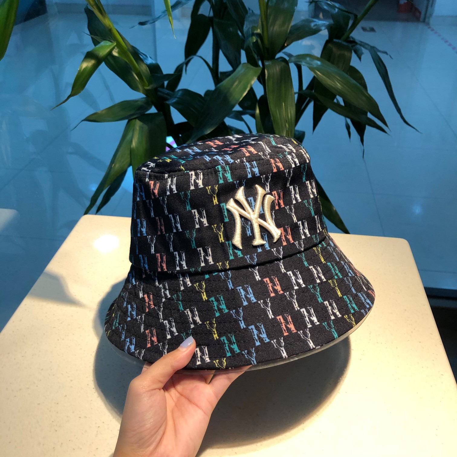 NY Hat in Black