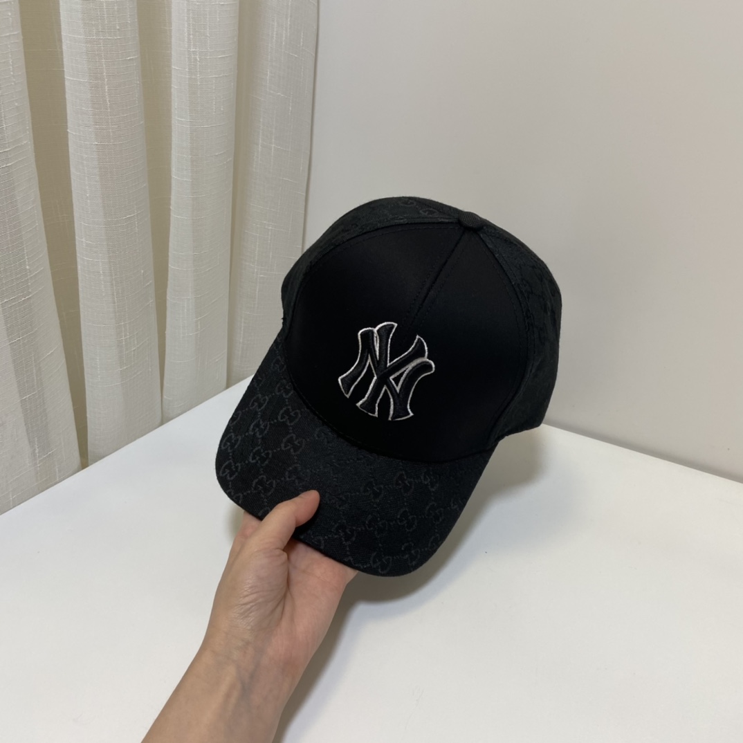 NY Hat in Black