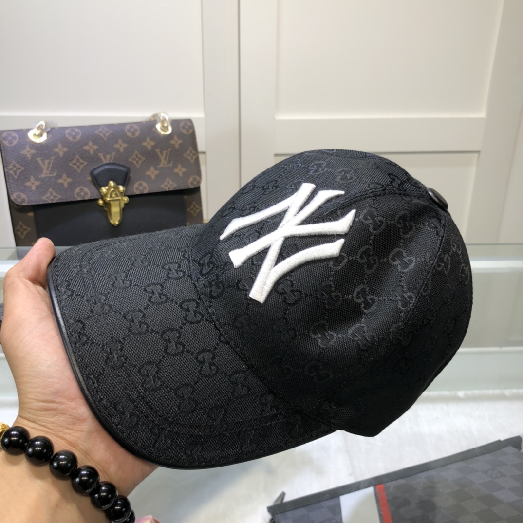 NY Hat in Black