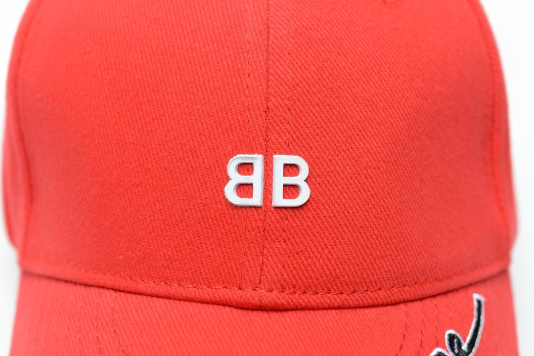 High Quality Red Fashion Balenciaga Hat DU_Bcap013