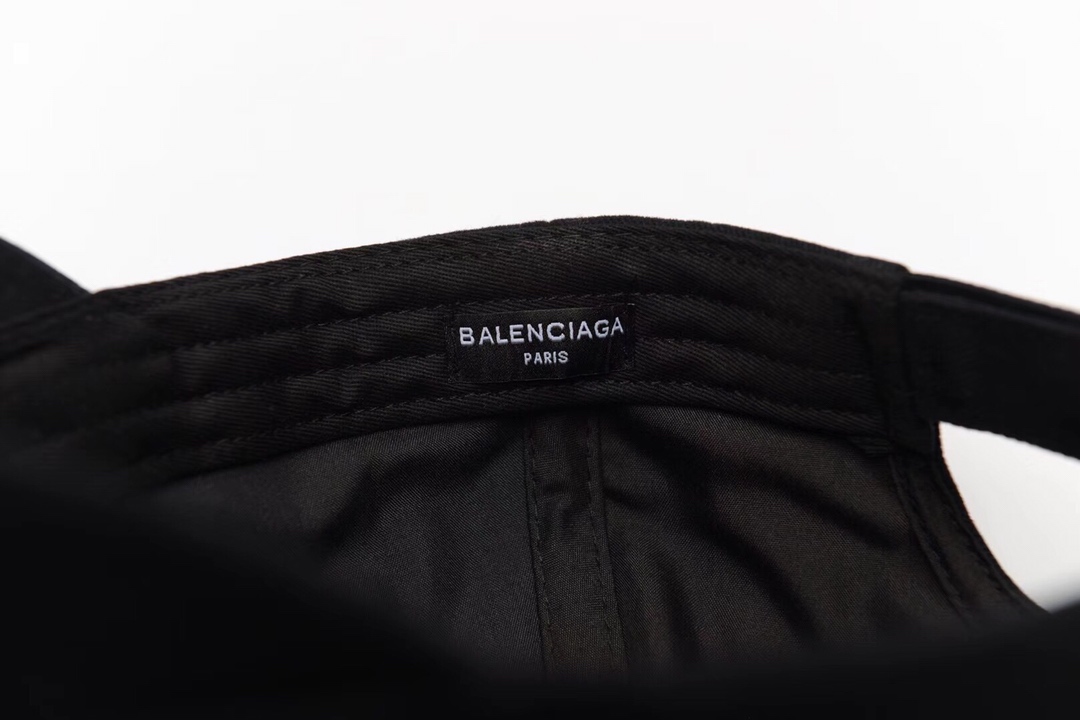 High Quality Fashion man Black Balenciaga Hat DU_Bcap011