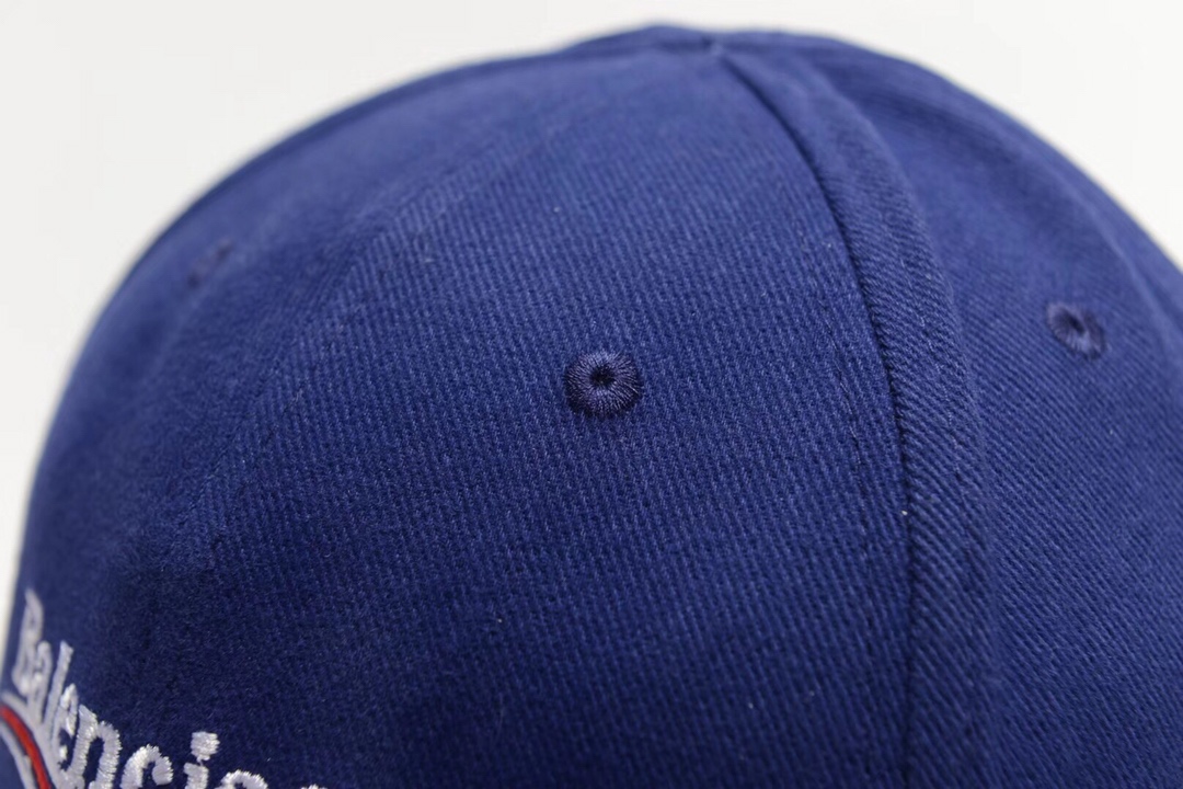 High Quality Blue Balenciaga Hat  DU_Bcap009