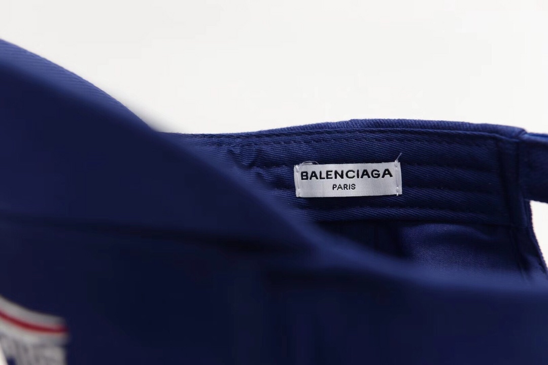 High Quality Blue Balenciaga Hat  DU_Bcap009