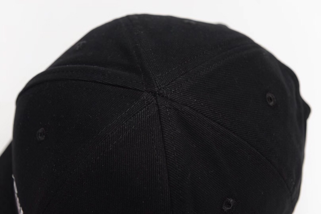 High Quality Black Decorated Balenciaga Hat DU_Bcap010
