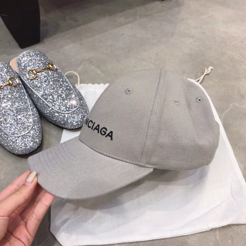 High Quality Balenciaga grey Hats  DU_Bcap004