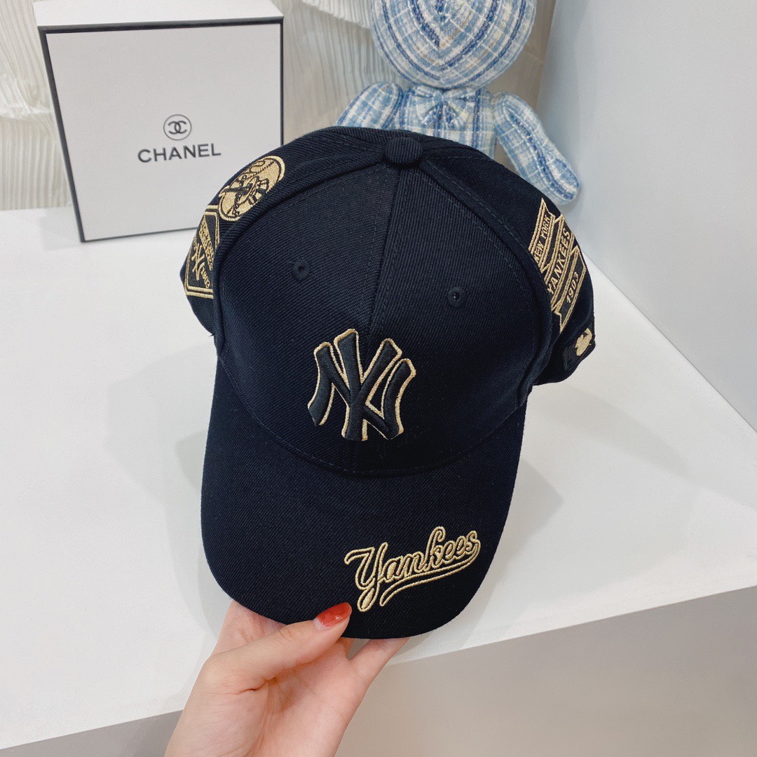 NY Hat in Black