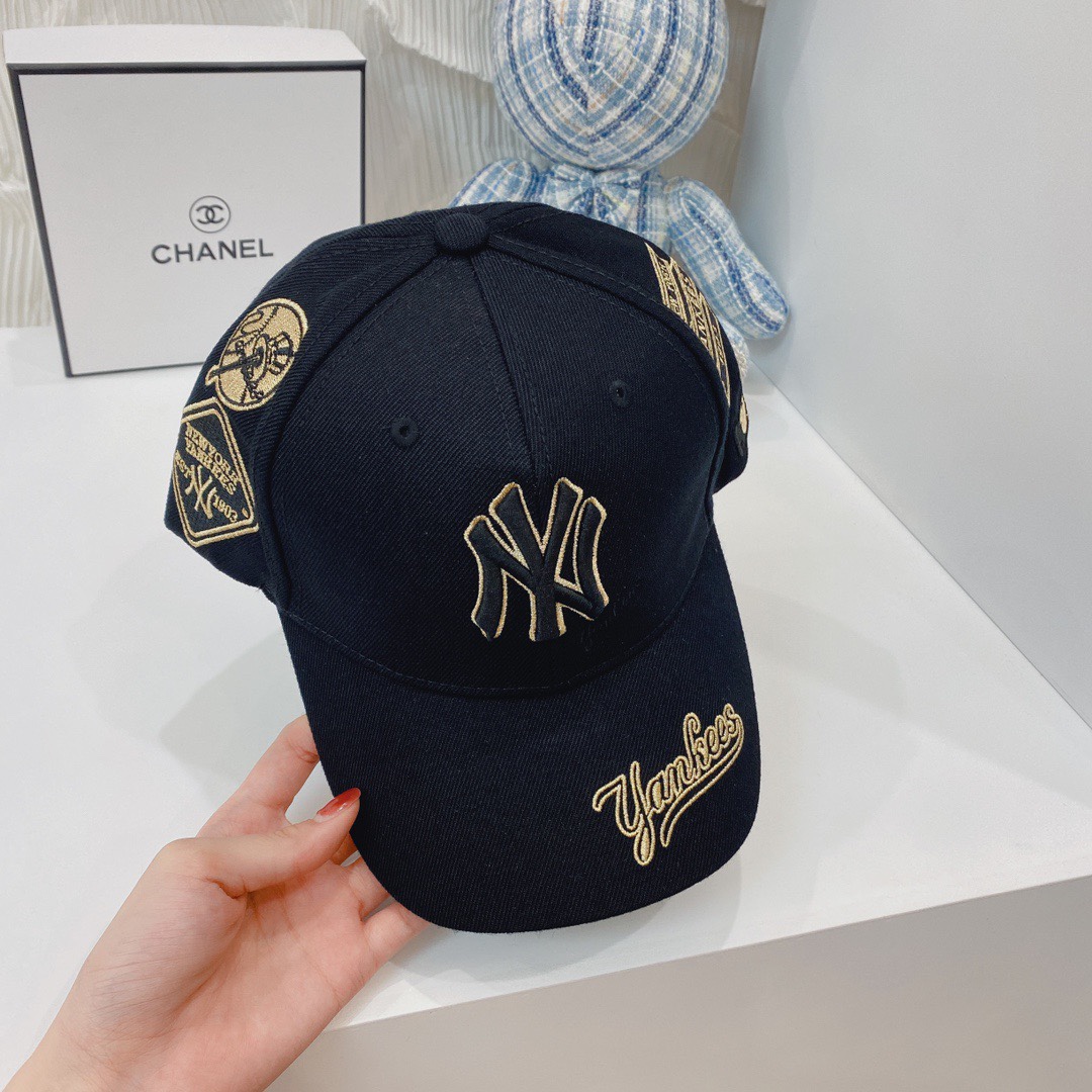 NY Hat in Black