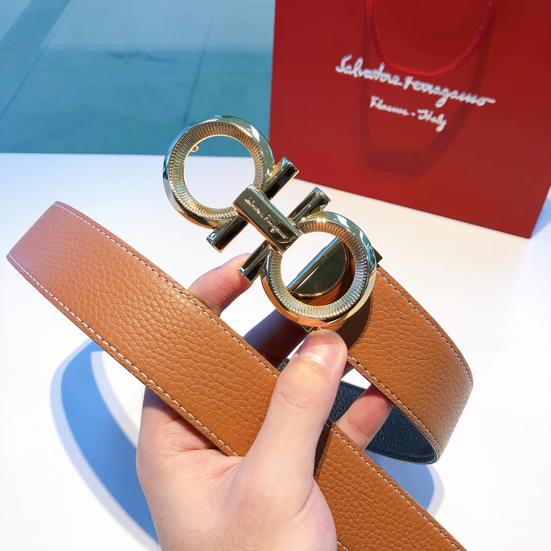 Salvatore Ferragamo Belt in Brown