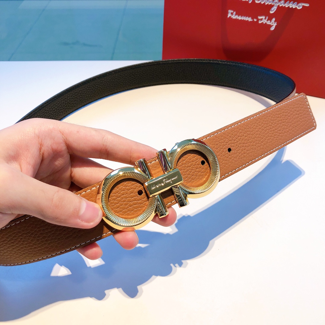 Salvatore Ferragamo Belt in Brown