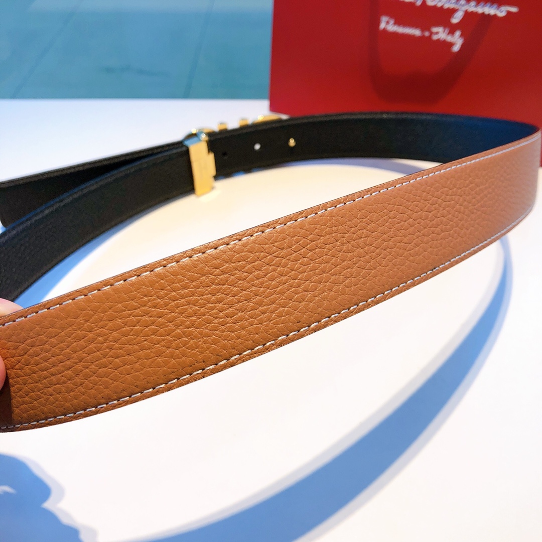 Salvatore Ferragamo Belt in Brown