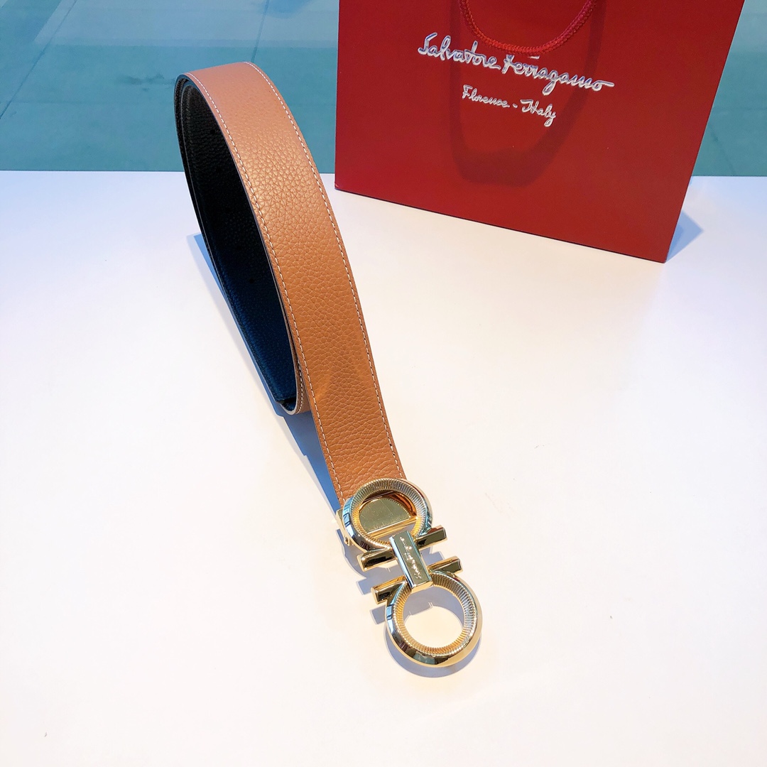 Salvatore Ferragamo Belt in Brown