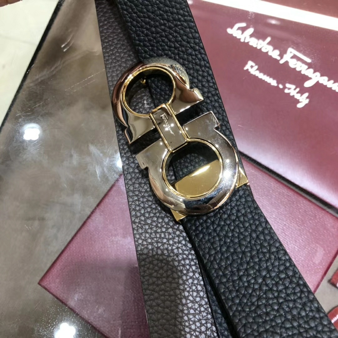 Salvatore Ferragamo Belt in Black