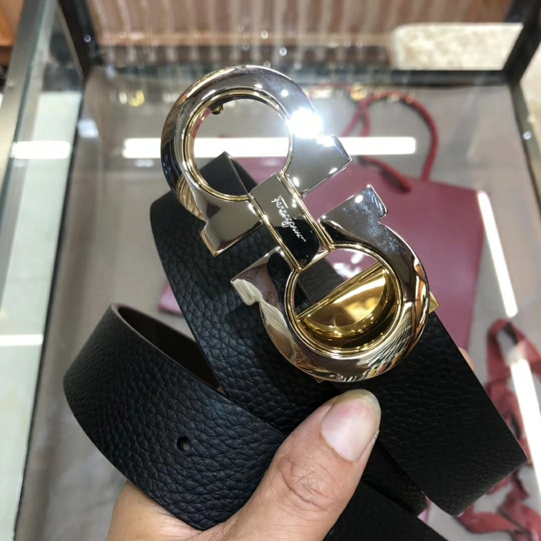 Salvatore Ferragamo Belt in Black